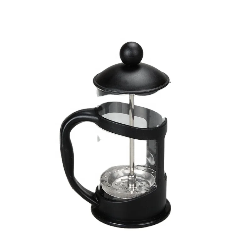 

Custom 350ml 600ml 800ml Borosilicate Glass French Coffee Press with Plunger And Filter, Clear