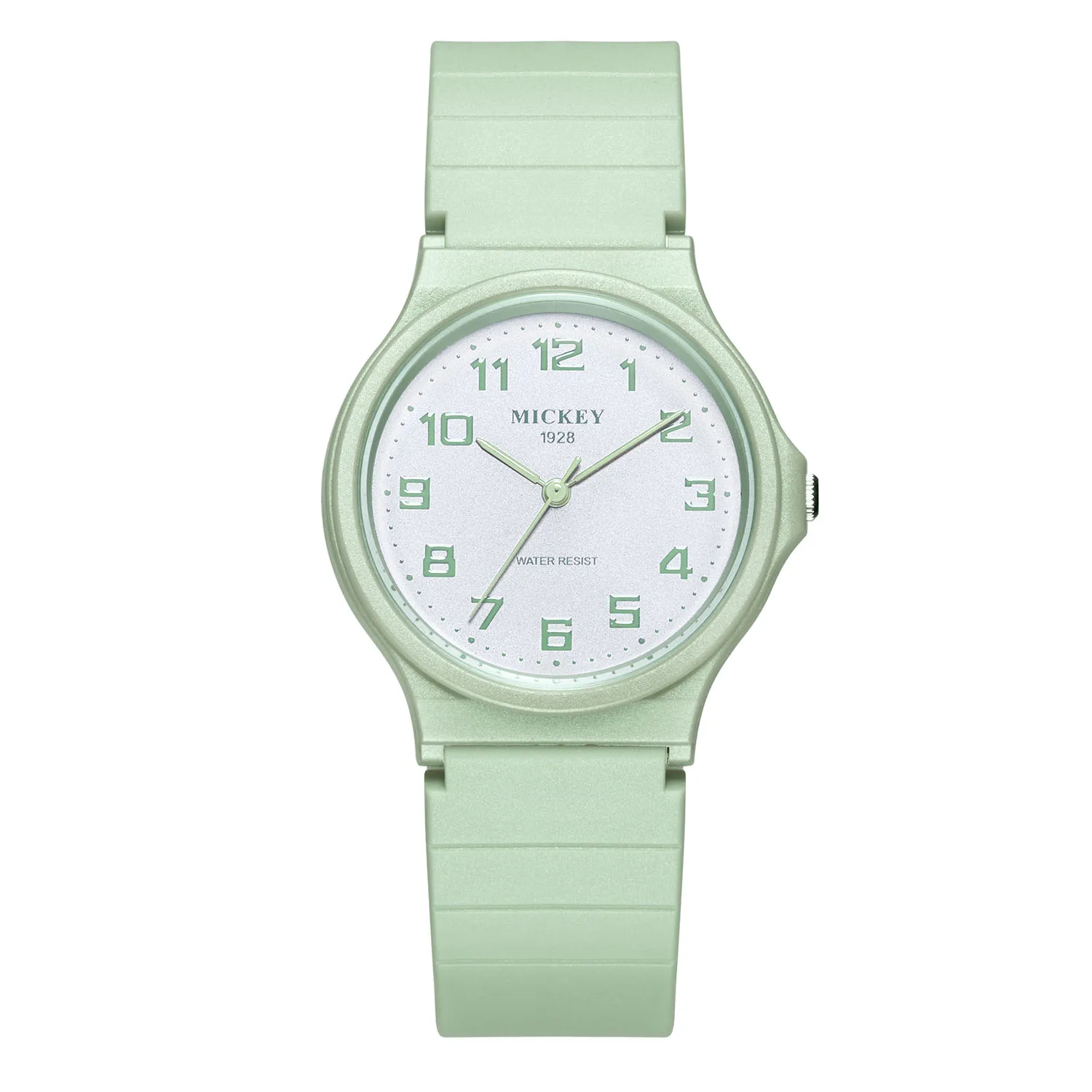 

Wholesale Simple Design 3Atm Life Water Resistance Plastic Quartz Timepiece For Girl