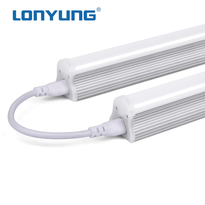 3000K 4000K 5000K 6000K Integrated Tube T8 Linkable Led Batten Linear Light For Shop Office Supermarket School