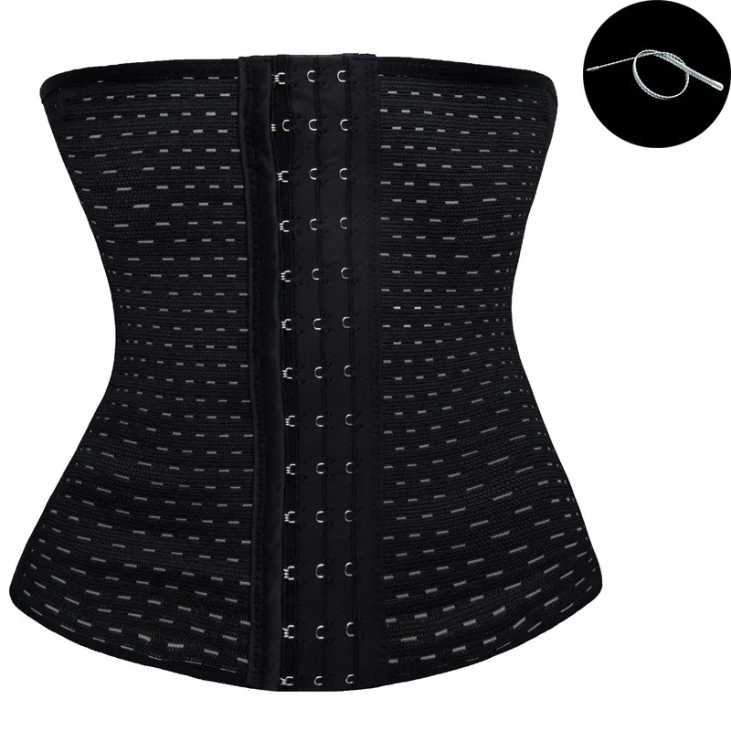 

Factory direct hollow out 13 buckle belted belt waist trainer slimming Corset