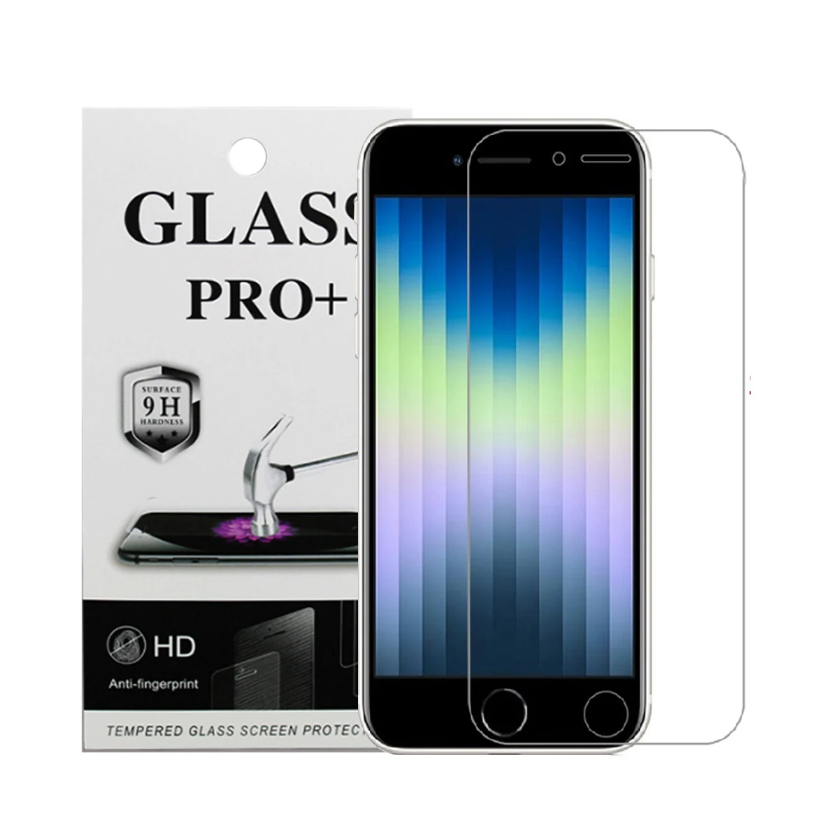 

Amazon Hot 2.5D 9H Premium Clear Tempered Glass Screen Protector Film For iPhone SE 3 2022 Vidrio Templado