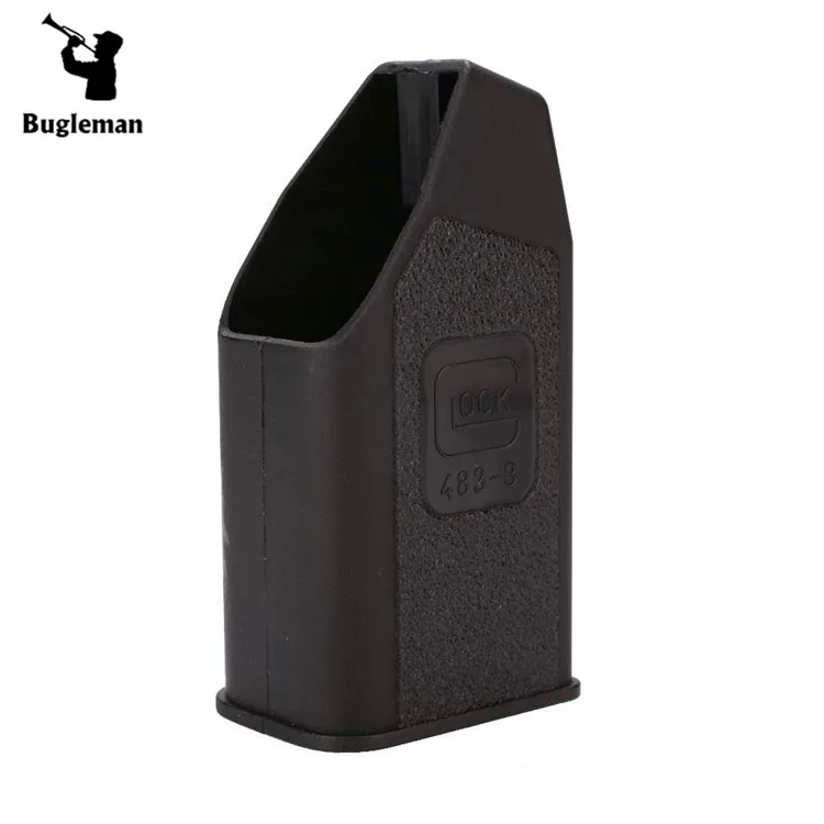 

Plastic Bugleman Magazine Speed Loader For Glock Protection Speed Loader Mag Black