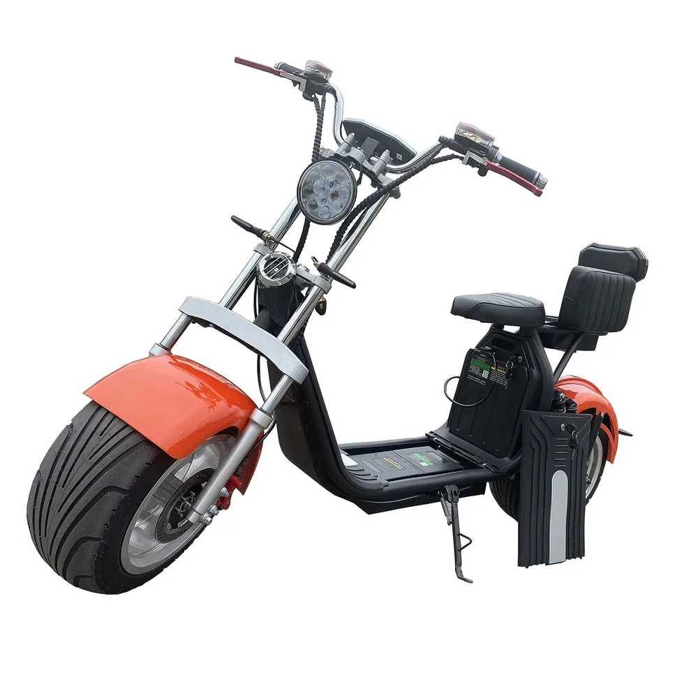 

EU warehouse drectly citycoco scooter big tire electric scooter citycoco 3000w with big seat ready to ship, Normal colors all ok