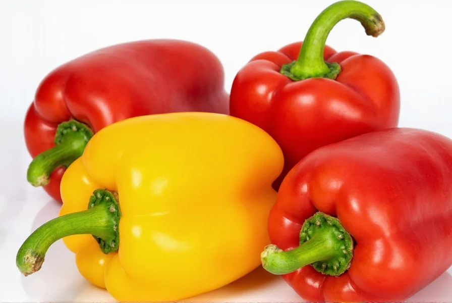 Roasted bell peppers on a tray