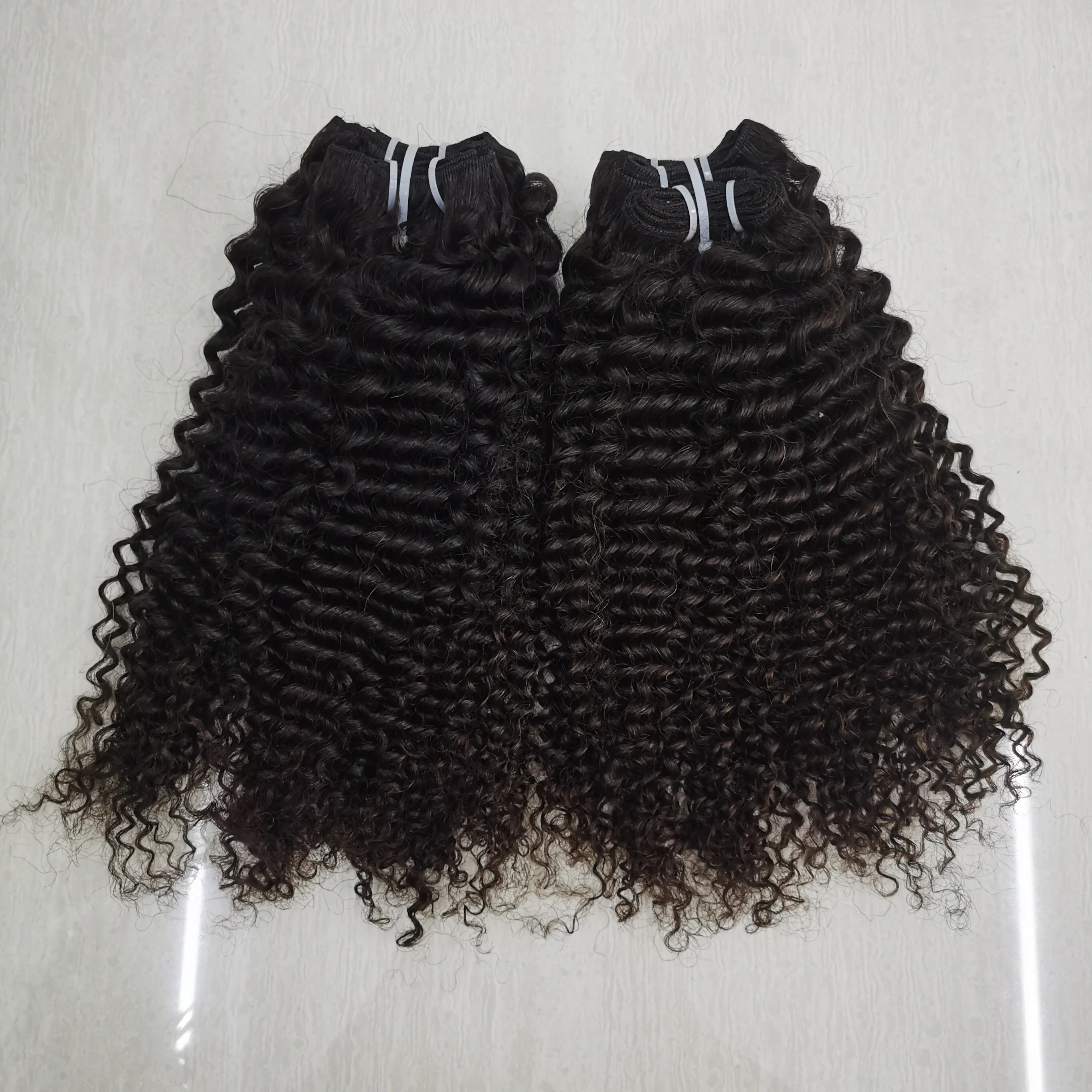 

LetsFly Wholesale Kinky Curly Bundles Deal Human Hair 8A Mix Brown Brazilian Hair Extension Hair Vendor Free Shipping