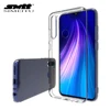 smtt Crystal Clear Ultra Slim-fit Transparent Soft TPU Back Case for Redmi note 8 Supports Wireless Charging