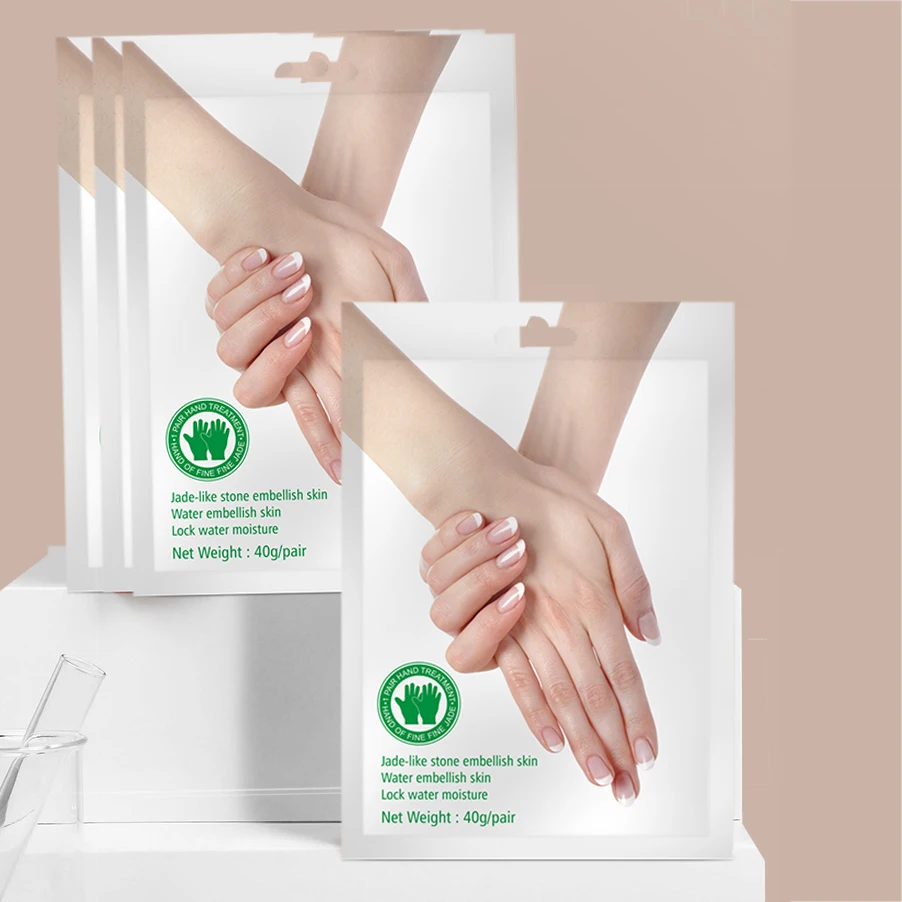 

milk hand skin care repair hands sheet mask glove whitening hand mask