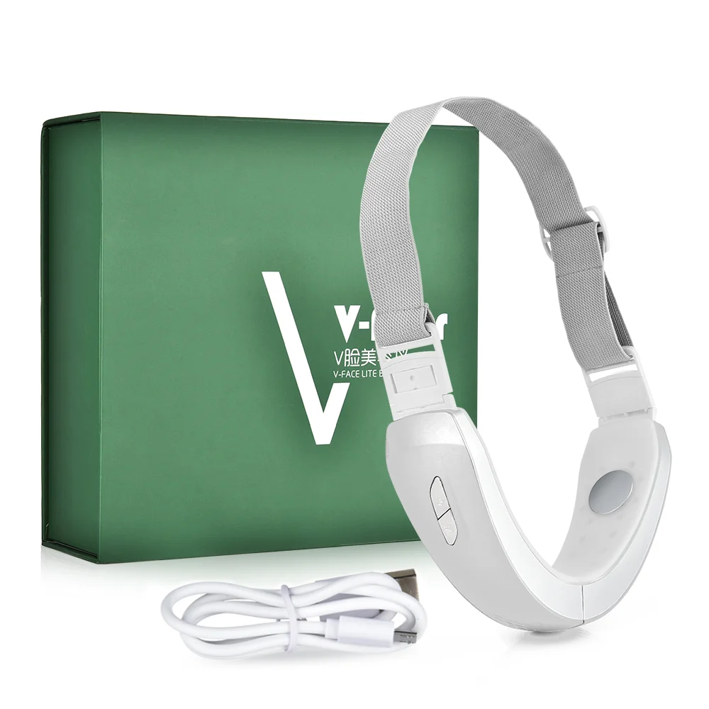 

2021 Amazon Best Selling Beauty Product Wireless Charging Electric V-line Lifting Belt - Buy Electric Face Lift Up Belt,V Line F, White,red