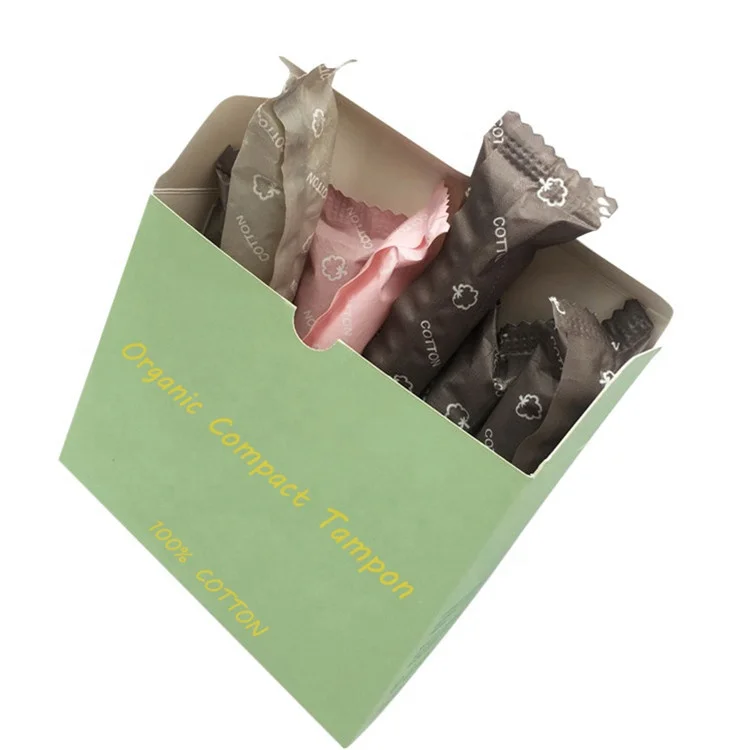 

High Quality Eco Friendly Compostable Canada Organic Cotton Light Tampons