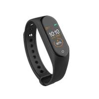 

Latest Hot Sale Smartwatch M4 Heart Rate Smart Bracelet Color Screen Fitness Tracker Global Version Smart Band