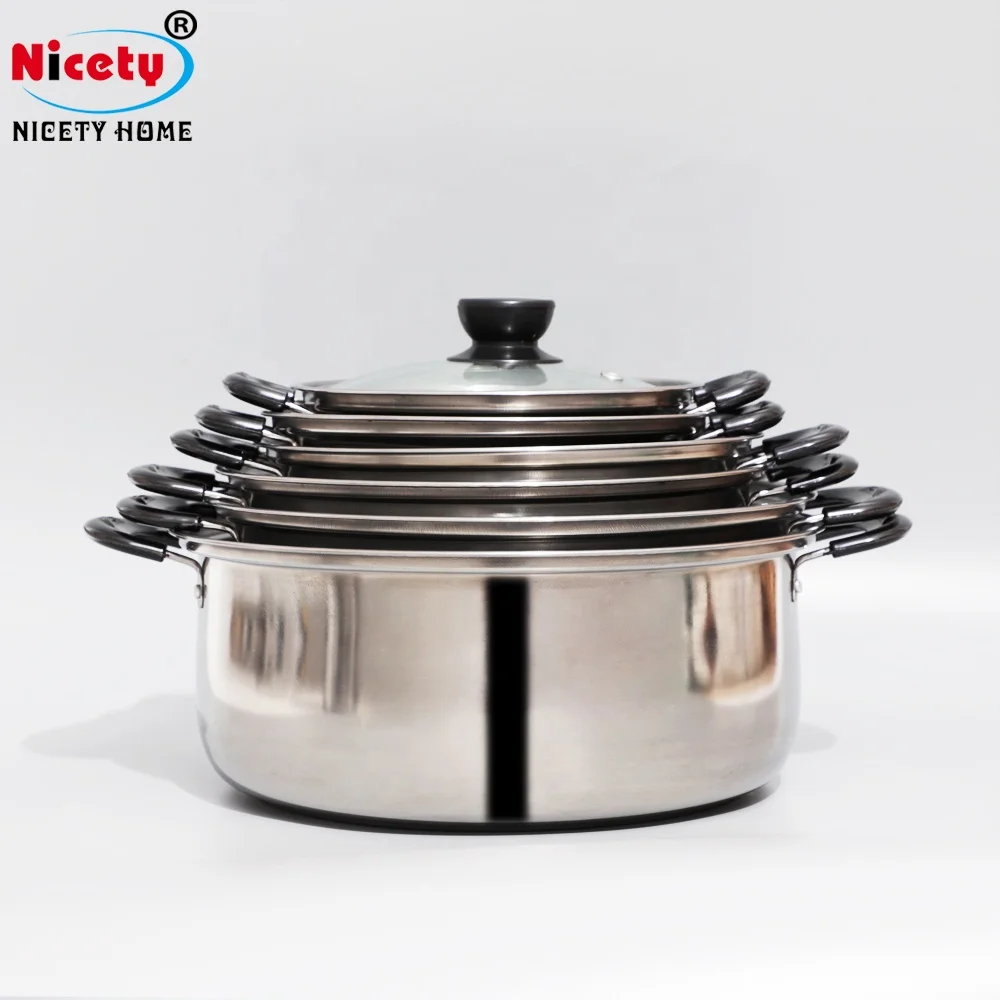 

stainless steel couscous stock pot cooking pot for kitchen