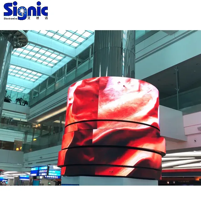 High definition Indoor Advertising Board Module Price P1.875 Flexible Led Display Screen