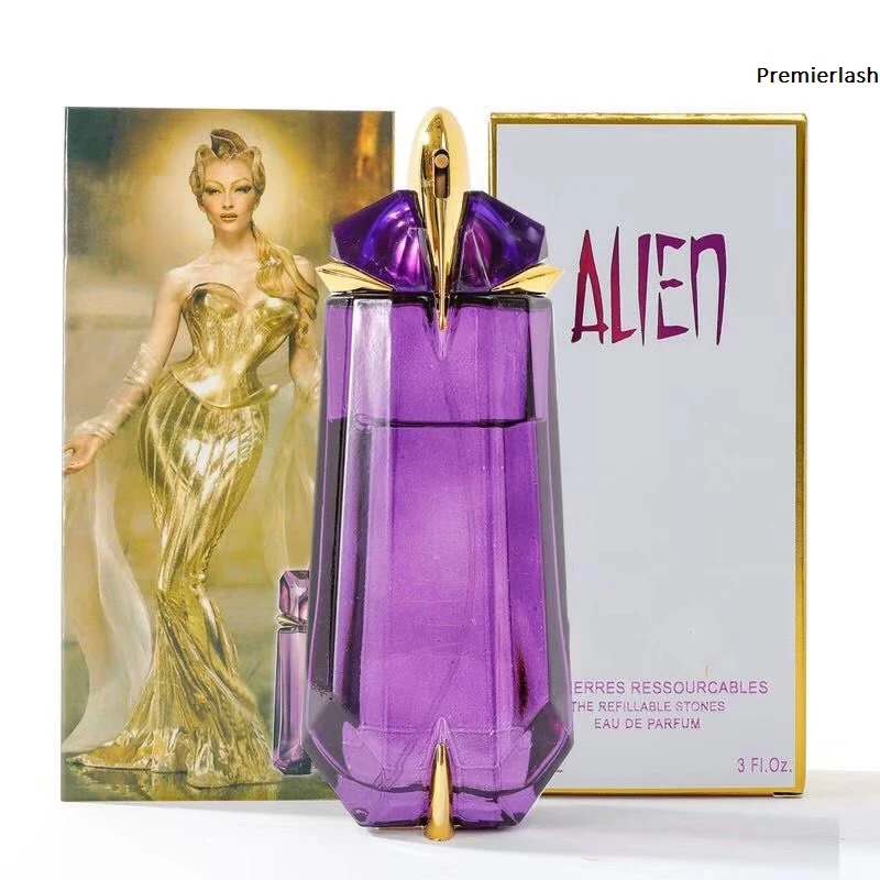 

90ml Alien Women Perfume Fragrance Famouse Brand Eau De Parfume Intense for Lady 3OZ EDP Good Quality Spray Cologne
