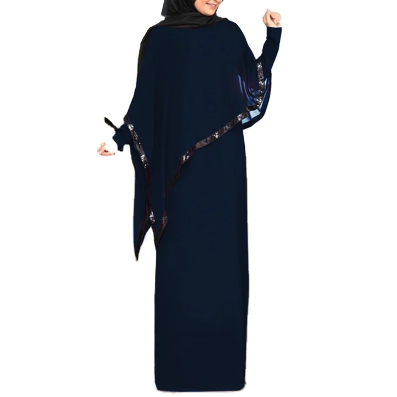 

New Temperament Long Skirt Women'S Chiffon Irregular Shawl Dress 9021