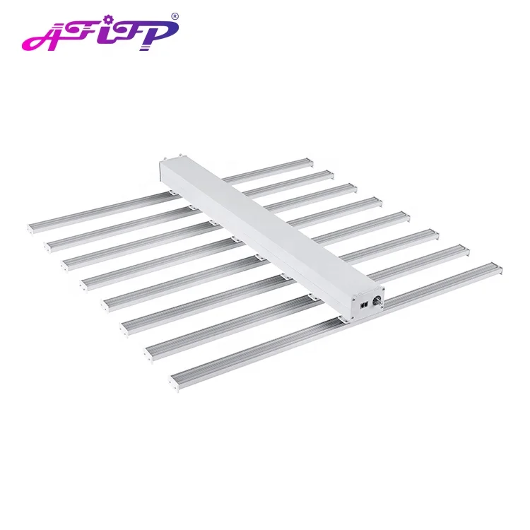 

High Quality Full-spectrum 8bars 600w Foldable Unfolding Led Microgreens Plant Grow Lights 59589 Lm 3030 / LM 301 / Souel,led 80