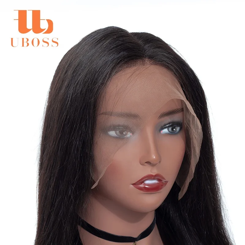 

No Tangle No Shedding Straight Wave Lace Frontal Wigs Brazilian Hair Wigs