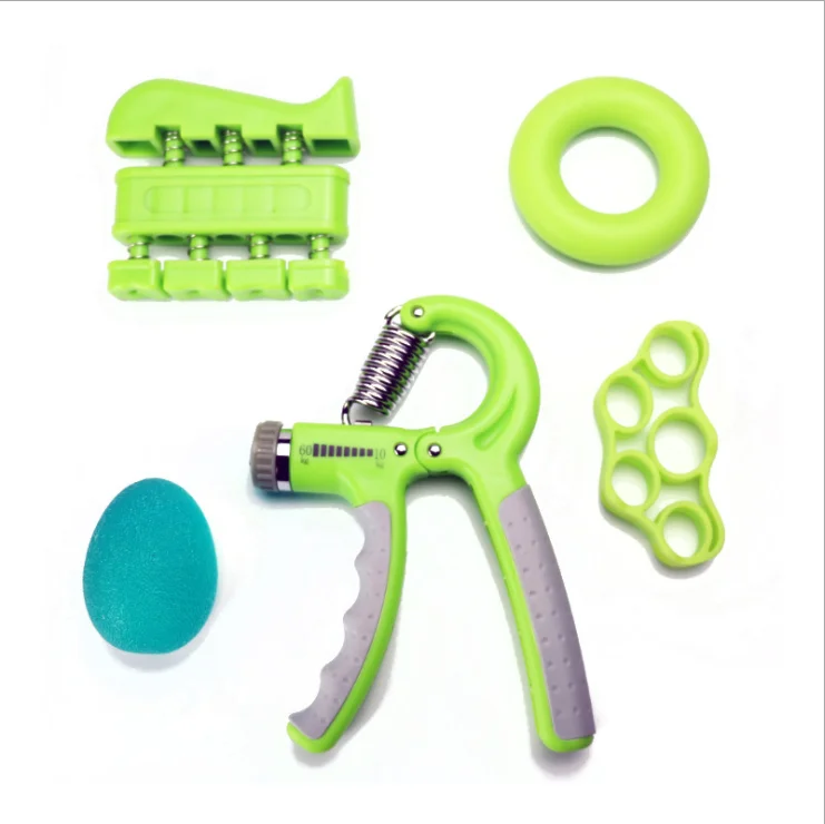 

Adjustable Fitness Exercise Hand Grip Strengthener Finger Trainer Exerciser Gripper Set, Customized color