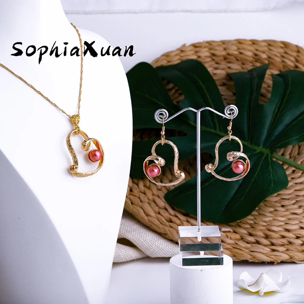 

SophiaXuan Fashion Samoan Pearl Set Kids Dropship Wholesale Red Polynesian Jewelry Hawaiian Set, Picture shows