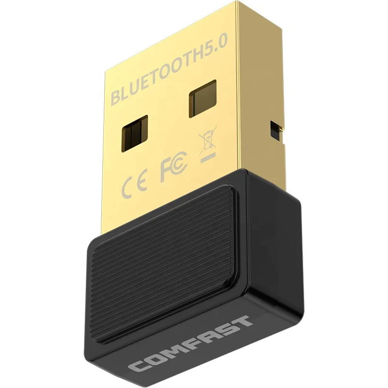

COMFAST NEW ARRIVAL USB BT 5.0 Adapter Transmitter BT Receiver Audio BT Dongle Wireless USB Adapter for Car