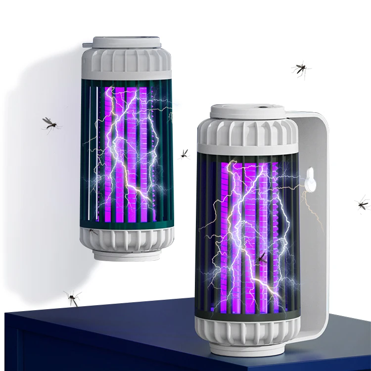 

Kinscoter Pest Control 1200mAh Battery Rechargeable Bug Zapper Outdoor Electric Mosquito Killer Lamp