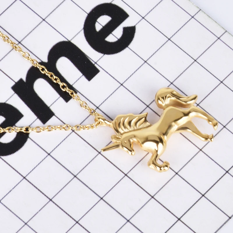 unicorn charm pendant