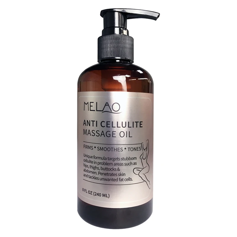

Private Label All Natural Organic Plant Extract Slimming Anti Cellulite Massage Oil 240ml
