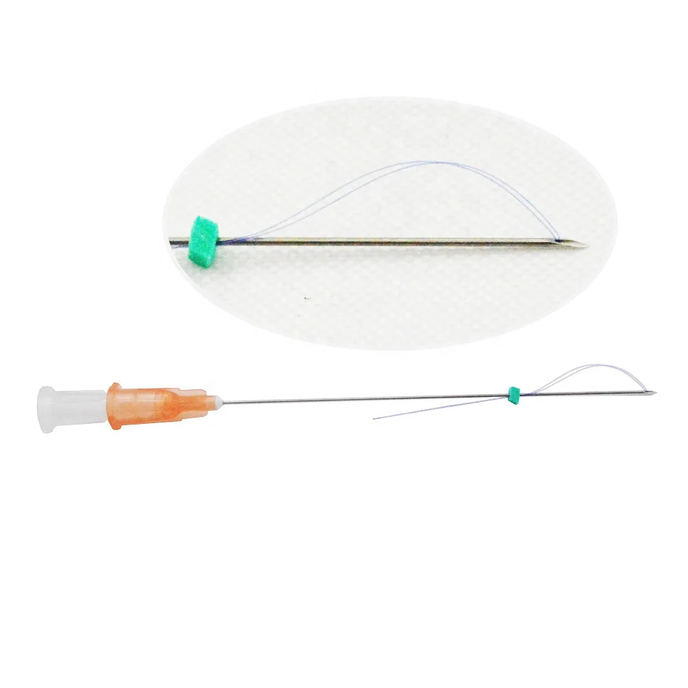 
Mono Thread korea Face lift pdo thread lift surgical suture with needle 28G-45mm 