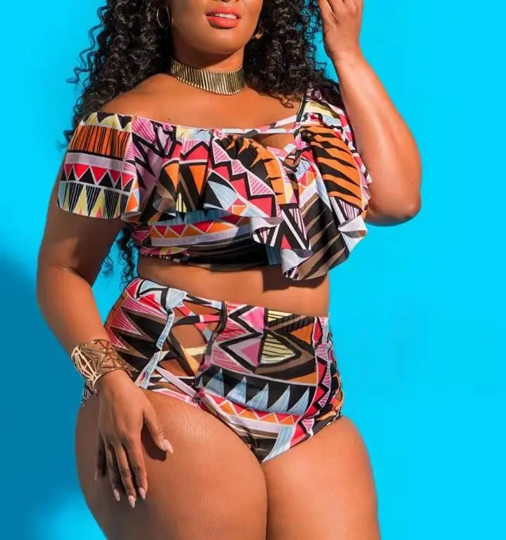 

Plus size swimsuit women swimwear wholesale, Picture
