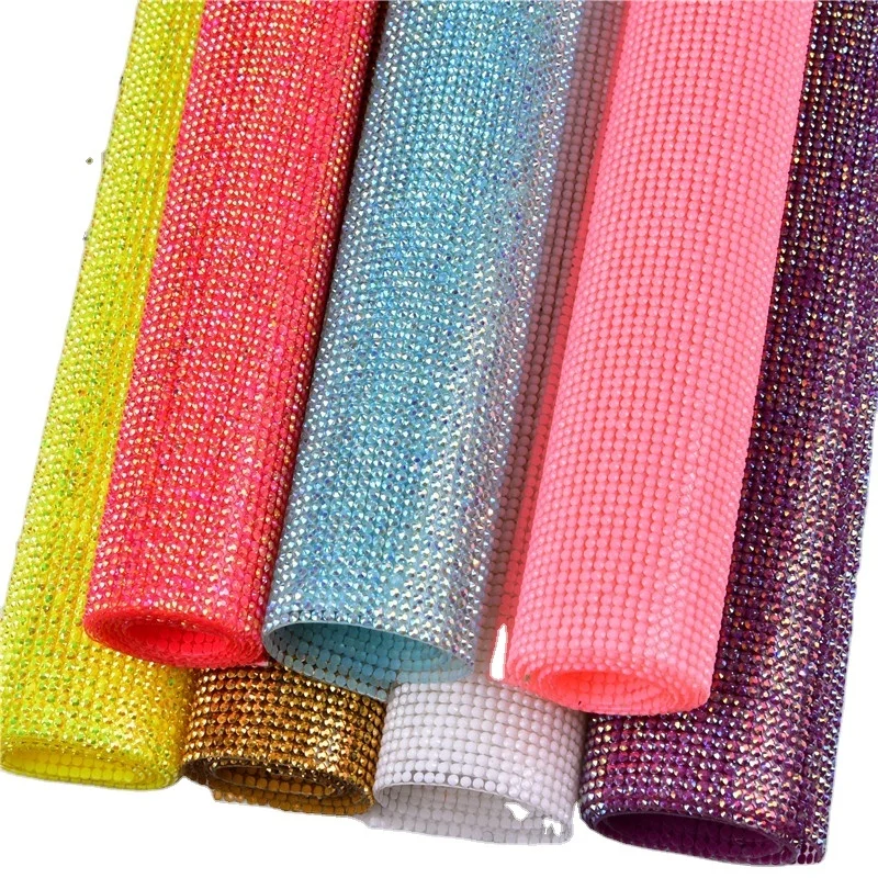 

Wholesale 2.3mm Bling Diamond Sticker Pink Self Adhesive Rhinestone Sheets Decoration For Car Shoes Clothes Diy Craft, Crystal ab