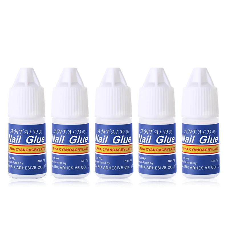 

Professional Manufacturer Top Quality Acrylic Fake Nails Glue 3G Nail Glue For Nails, Clear