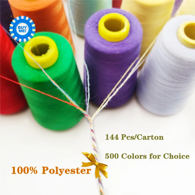 

Wholesale 100%Polyester 402 Small Coil Sewing Thread Household sewing thread, 500colors