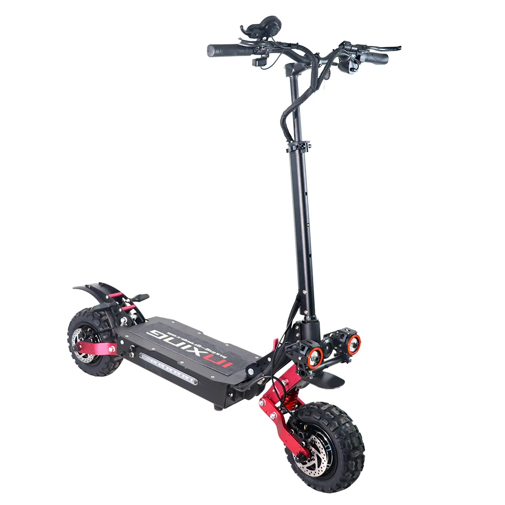 

Eu Warehouse 85Mph Off Road Electric Scooter 11 inch Full Aluminum Alloy 5600W Folding E-scooter