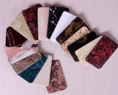 fireproof pe core/unbreakable pe core color solid/metallic/mar