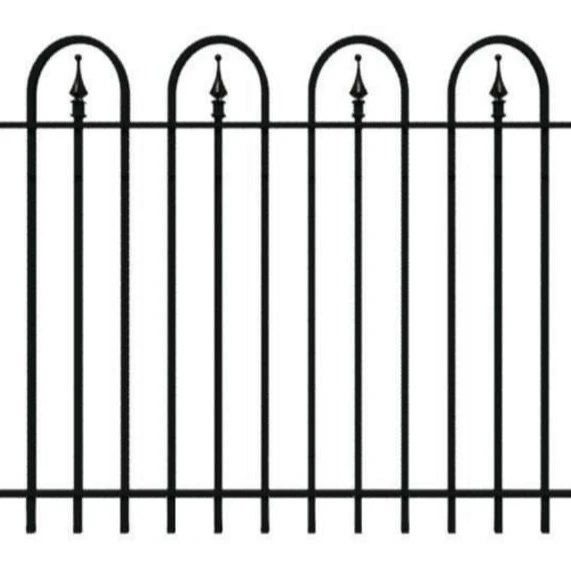 

Hot Factory Directly Sale Powder Coated Aluminum Gate spear Design