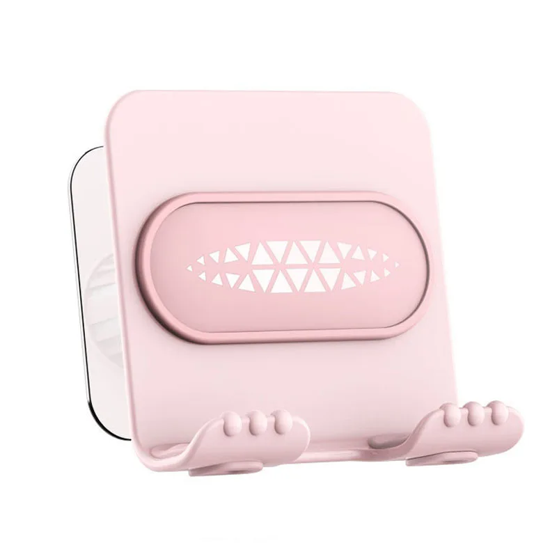 

Universal Best Seller Bedroom Bathing Kitchen Wall Mount Sticker Phone Holder Pink Color