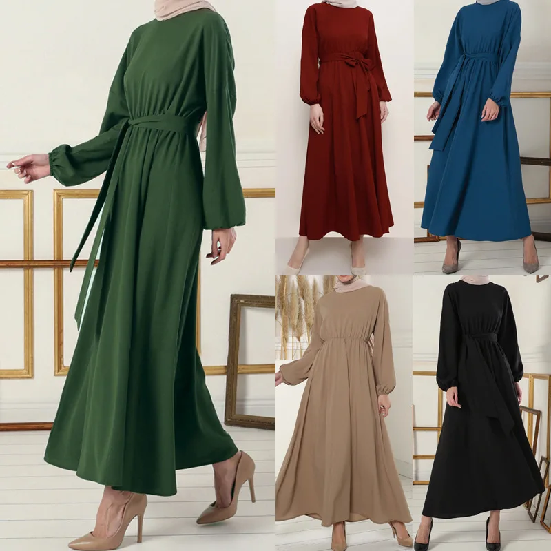 

Modest dress Muslim Latest Design Islamic Clothing Fashion Arabic Style Dubai Muslim Abaya for Women