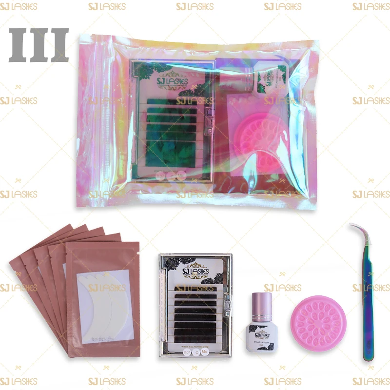 

Wholesale Price Easy Fanning Lashes Mini Kit Camellia Brown Volume Eyelash Extensions Vendor 0.03 0.05 0.07 C D, Black/brown