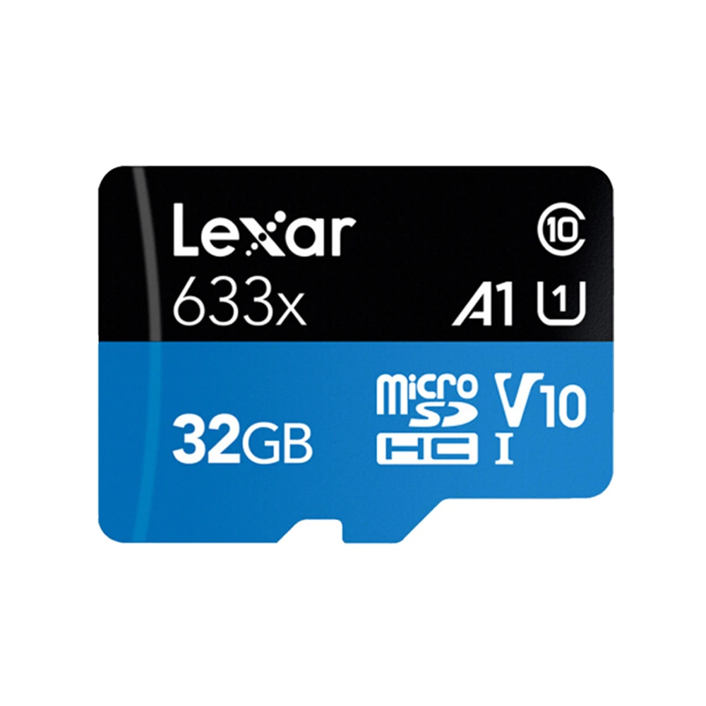 

Original Lexar 633X Memory Card 32GB 512GB 64gb Micro TF SD Card 128GB Up to 95M/S C10 U3 U1 Flash sd card 256GB for Phone