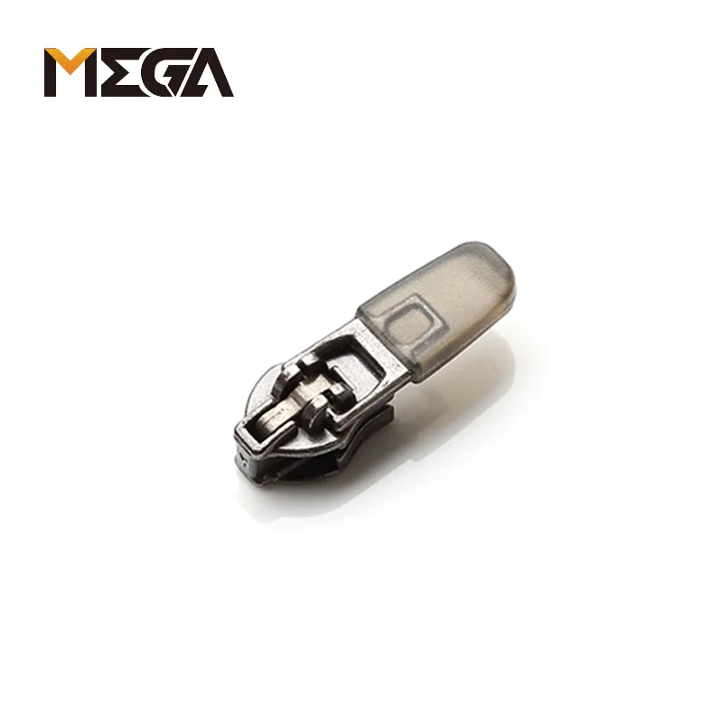 Professional custom metal handbag manufacturer charms zipper sliders zipper head zipper puller metal