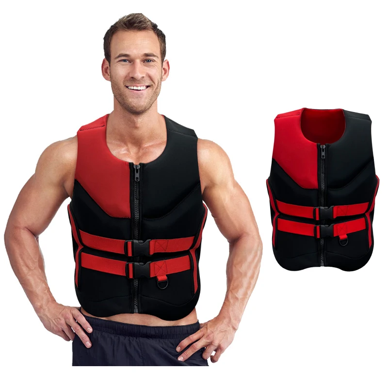 

Personalized Wholesale Custom High Quality EPE Foam Wakeboard Adult Marine Water Sport Kayak Surfing Neoprene Life Jacket Vest