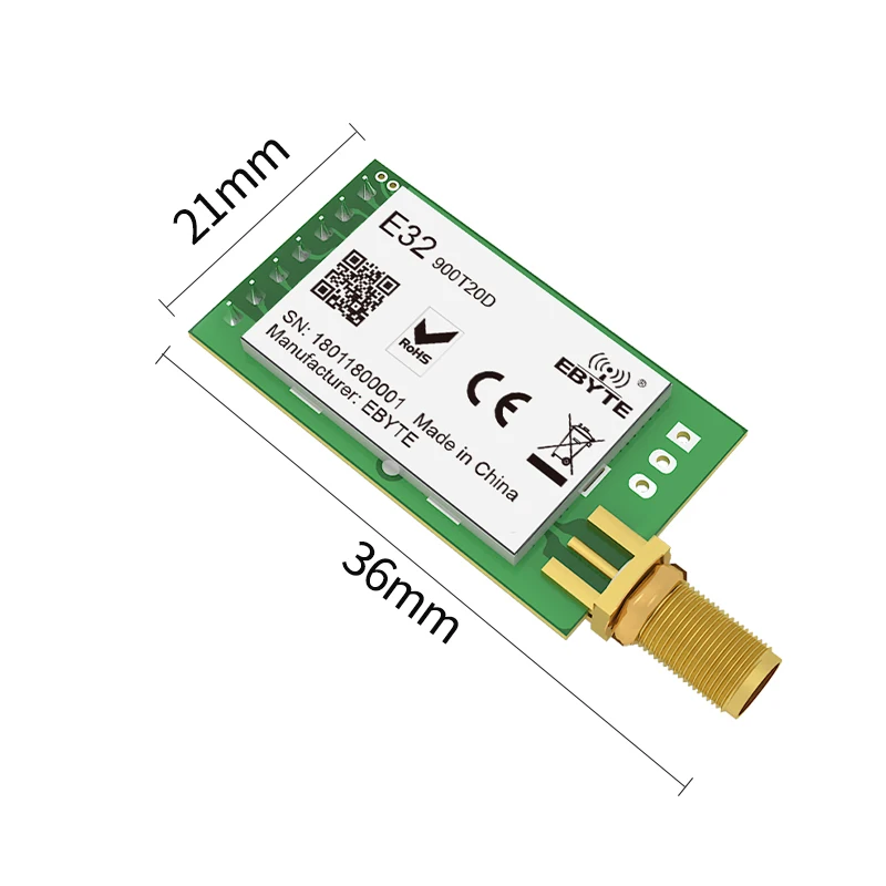 

Lora Sx1276 Module For Water Meter 868mhz Smart Parking Sensor Transceiver Lorawan 868