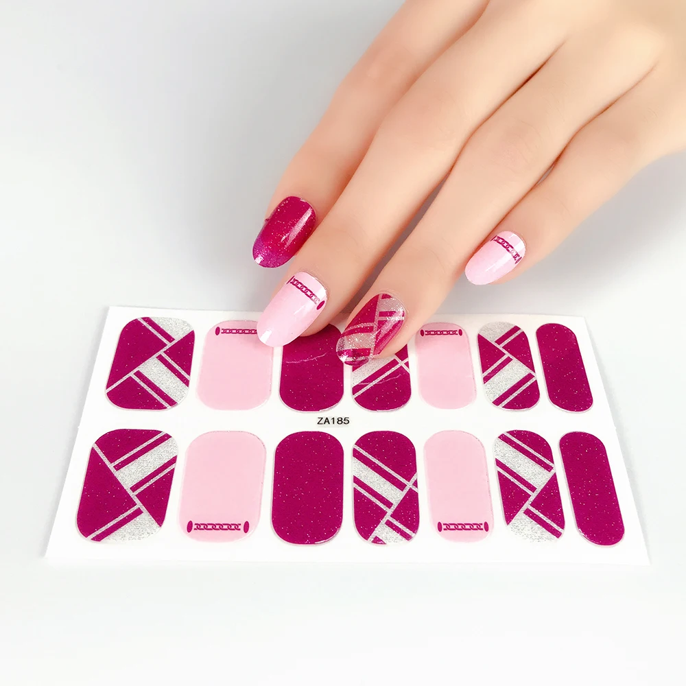 

Beautysticker Wholesale Custom Nail Wraps nail art decoration sticker nails decorative sticker, Customers' requirements