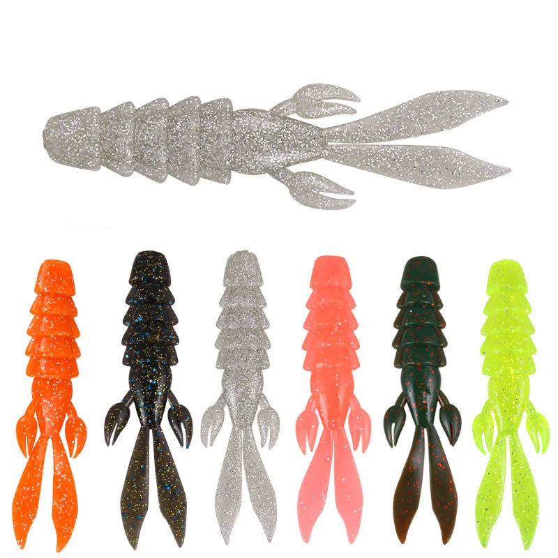 

8cm 10cm 12cm Fishing Gear Fishing Soft Bait Jig Lure, 10 colors