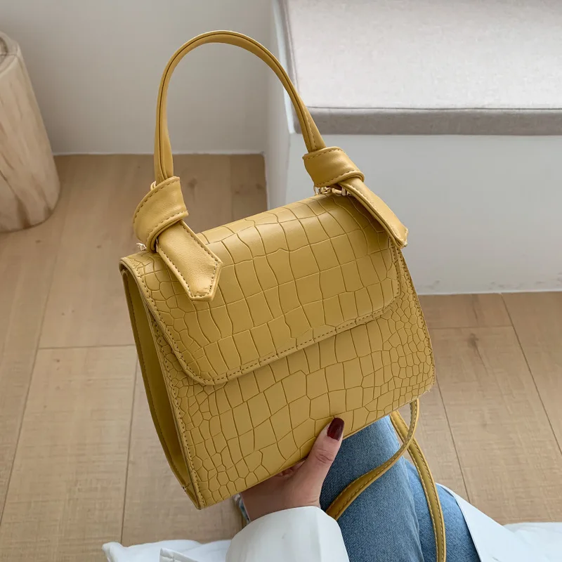 

New Fashion messenger shoulder crocodile crossbody bag small handbag wholesale wholesale crossbody bags, Accept customizable color