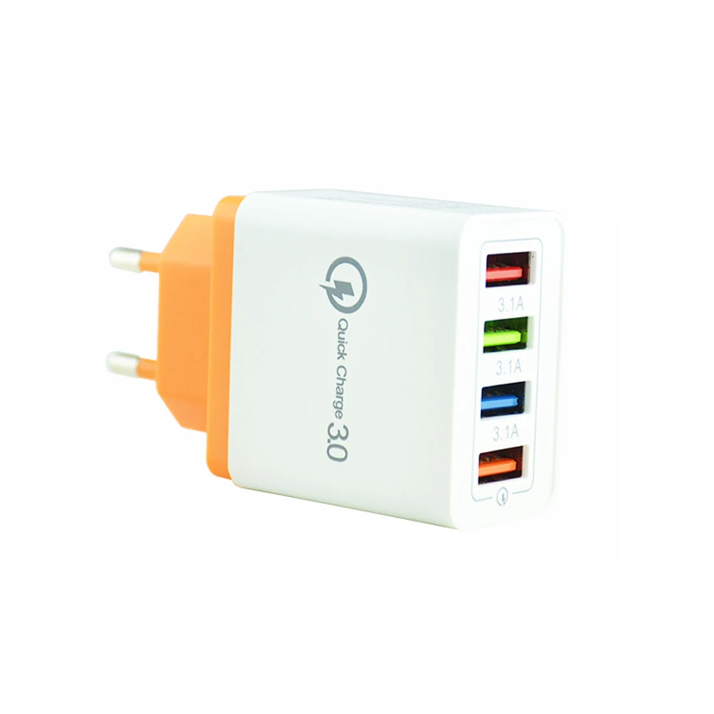 

Eu/us Mobile Phone Charger Wall Mount Usb Charger Adapter Travel Usb Wall Charger For Iphone And Android