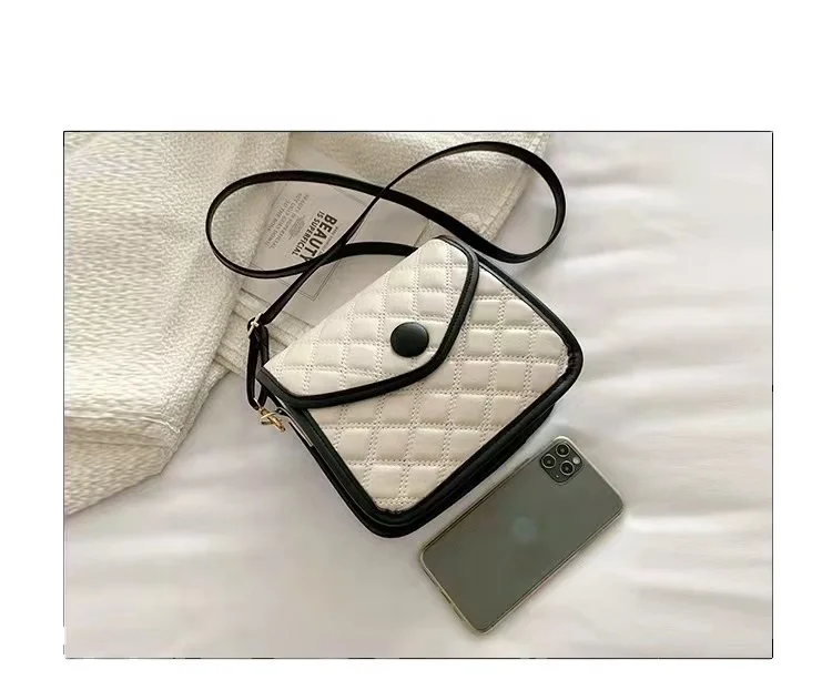 

Women's bag PU leather Plaid bag women's handbag women's classic bag