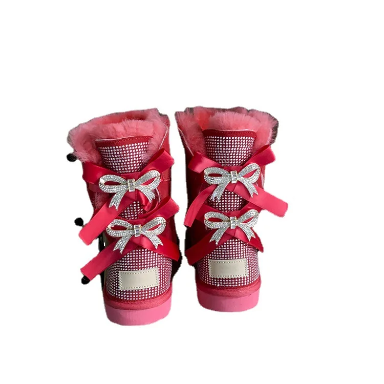 

Wholesale high quality women shoe import long winter snow boots made in China
