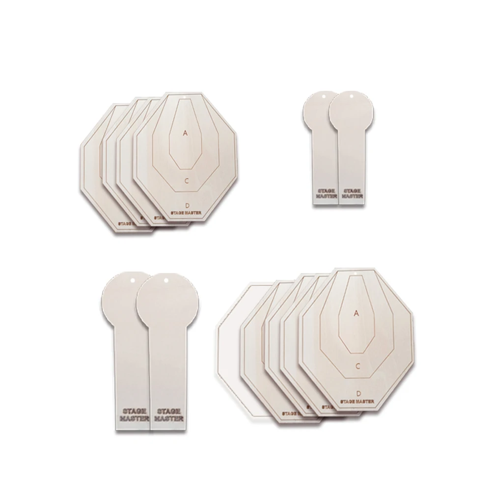 IPSC Dry Fire Target Shooting Training Set for Training at Home. Low Cost and Safe.