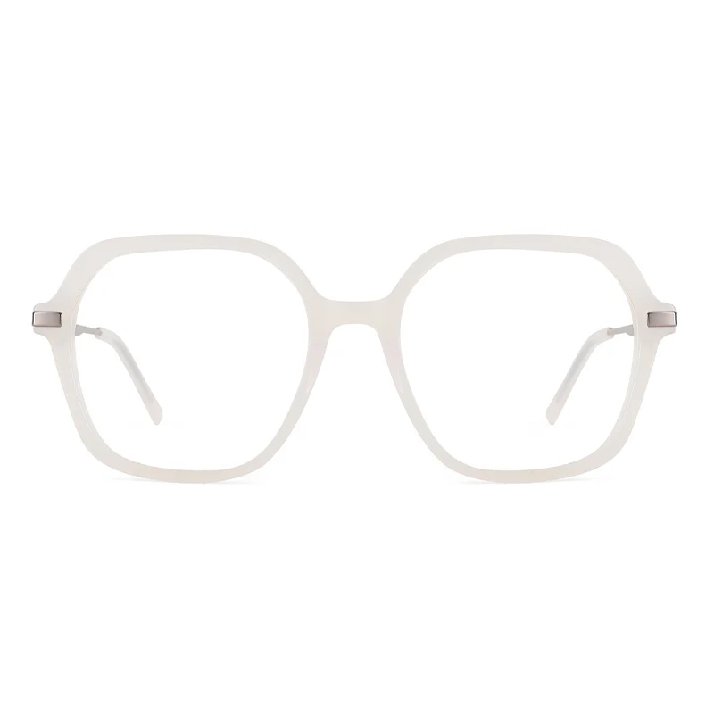

Unique Design Multicolor Eyewear Anti Blue Light Lens Acetate Metal Combination Optical Glasses Frames Eyeglasses For All Face, Custom colors