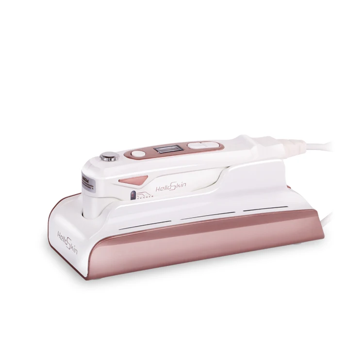 

portable facial machine ultrasound Technology anti-wrinkle machine hello skin 1.0 3.0 4.5 mm mini hi fu